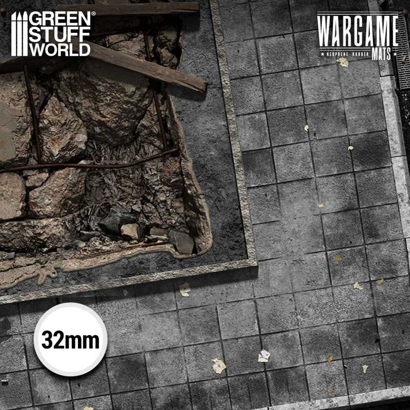 Tapete Neopreno 120x120cm Ground Zero District
