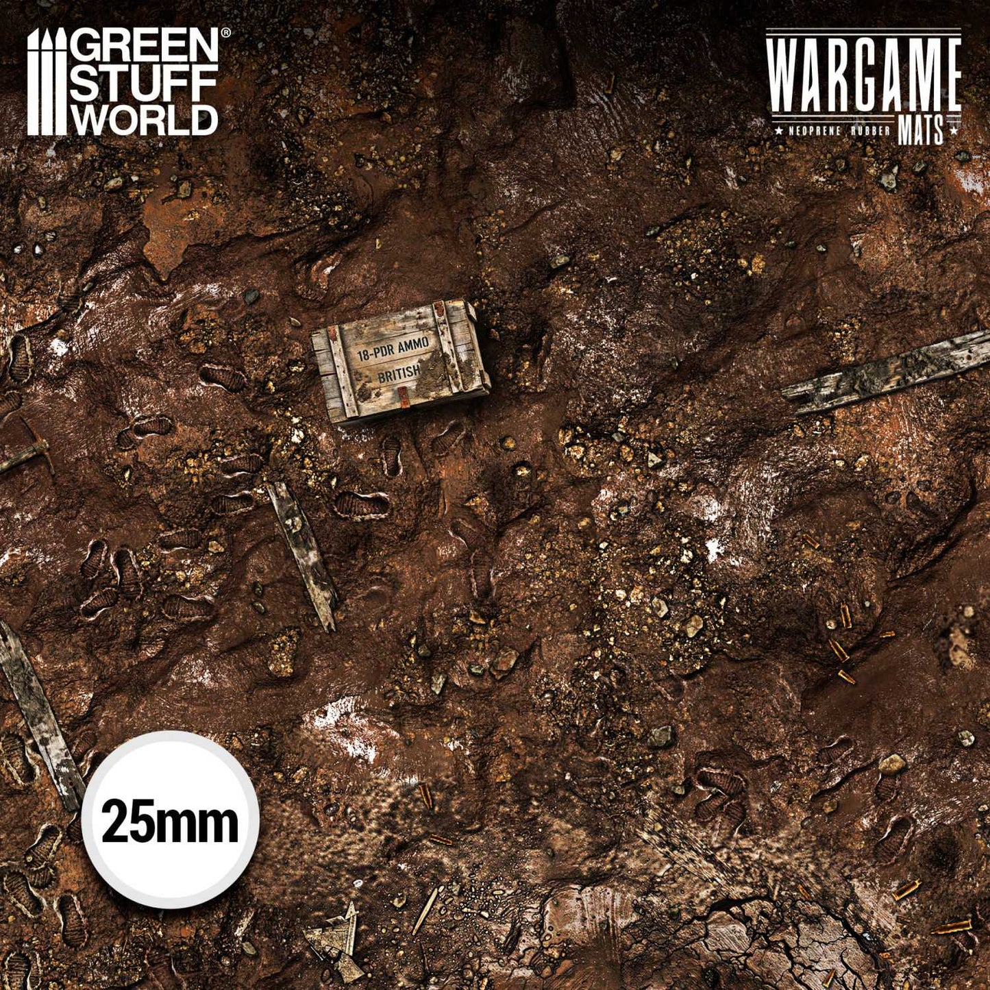 Tapete Neopreno 120x180cm Dread Trenches