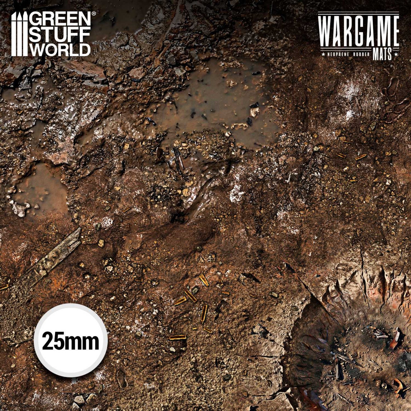 Tapete Neopreno 22x30" Dread Trenches (56x76cm)