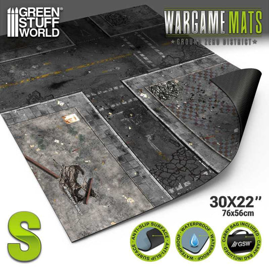 Tapete Neopreno 22x32" Ground Zero District (56x76cm)
