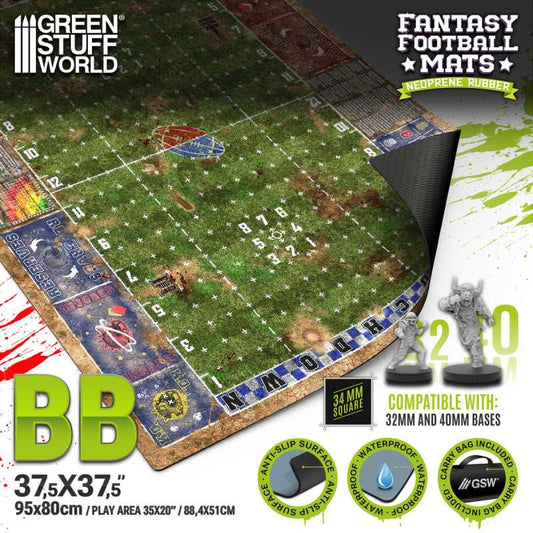 Tapete Neopreno Fantasy Football - Bloodgrass Pitch