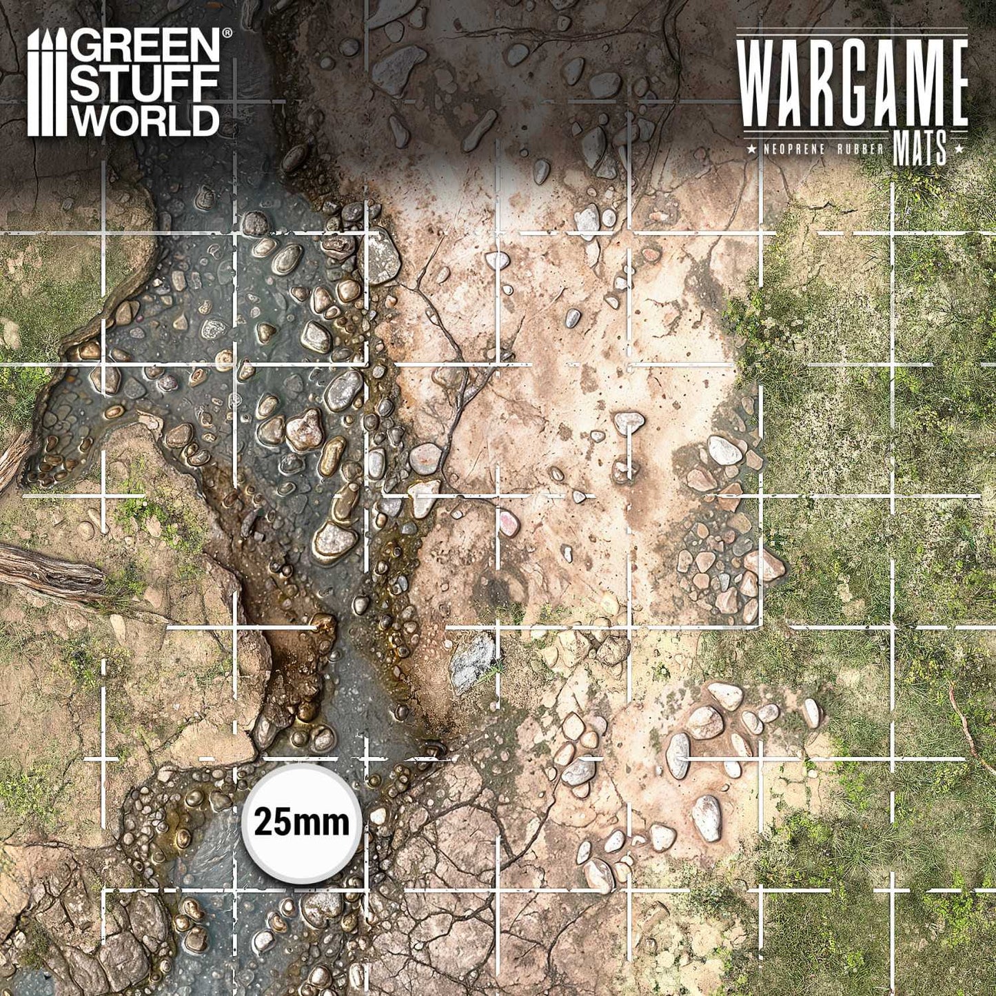 Tapete Neopreno Mazmorra con Cuadricula - Duskriver Meadows 120x120cm