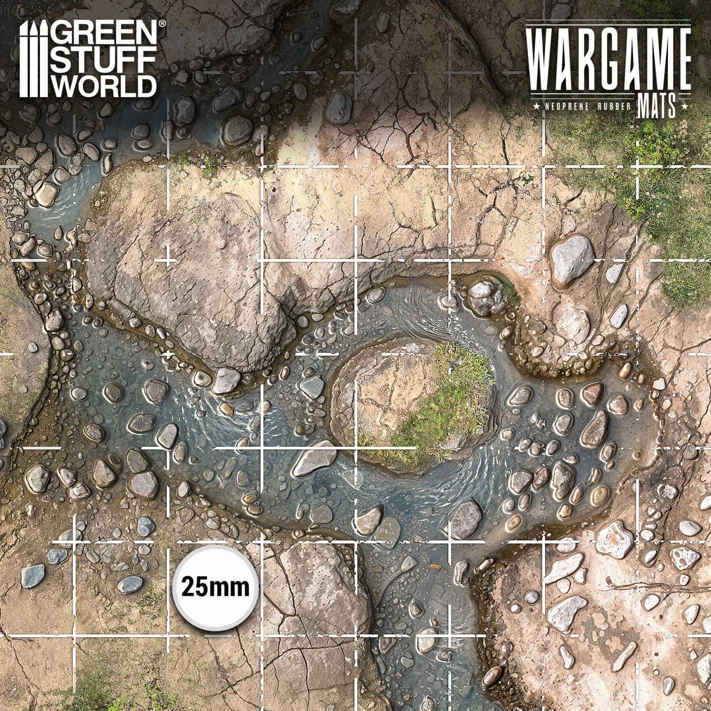 Tapete Neopreno Mazmorra con Cuadricula - Duskriver Meadows 120x120cm