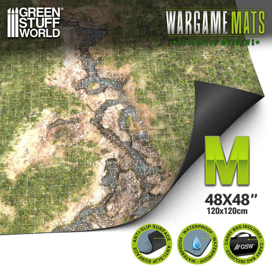 Tapete Neopreno Mazmorra con Cuadricula - Duskriver Meadows 120x120cm