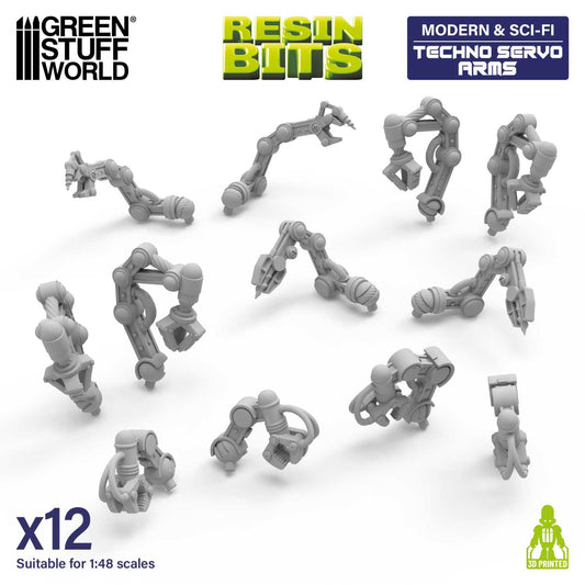 Tecno-brazos mecánicos 1:48