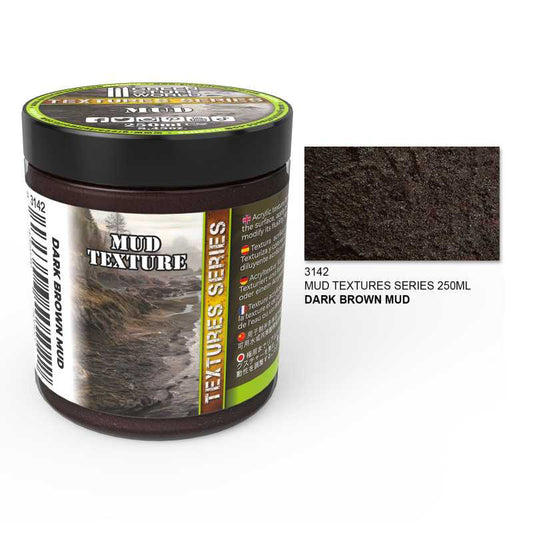 Pasta texturizadora - BARRO MARRÓN OSCURO 250ml