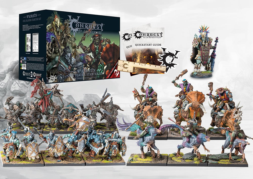 W’adrhŭn: Conquest 5th Anniversary Supercharged Starter Set