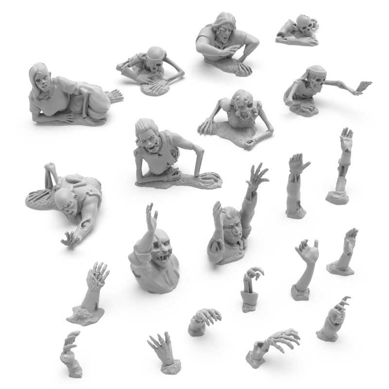 Zombis Resucitados 1:35